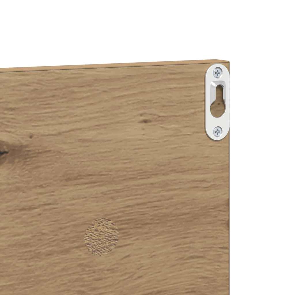 vidaXL Wall Shelves 4 pcs Artisan Oak 80 x 11.5 x 18 cm 4