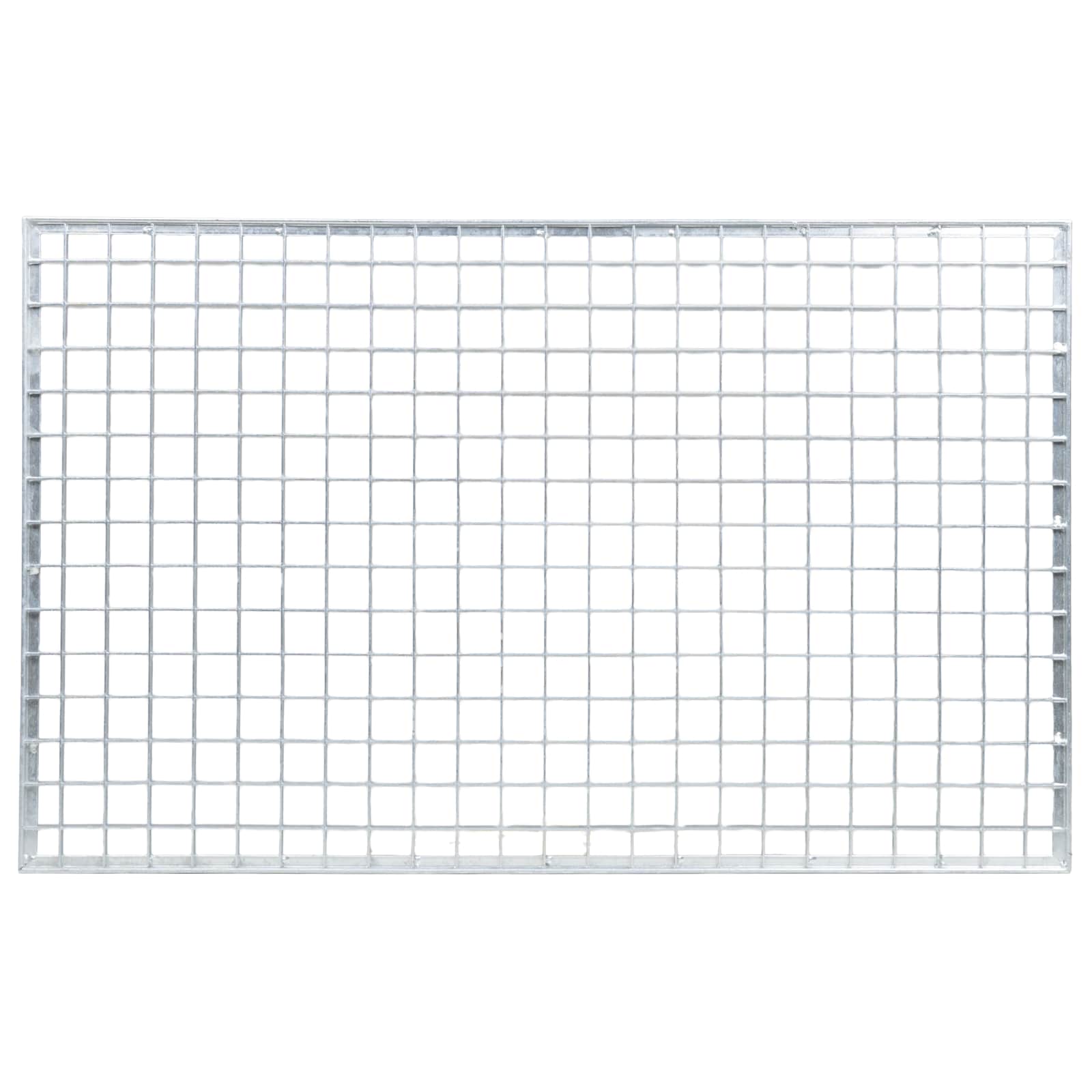 vidaXL Grating Silver 80 x 50 x 2 cm Hot-Dip Galvanised Steel 5