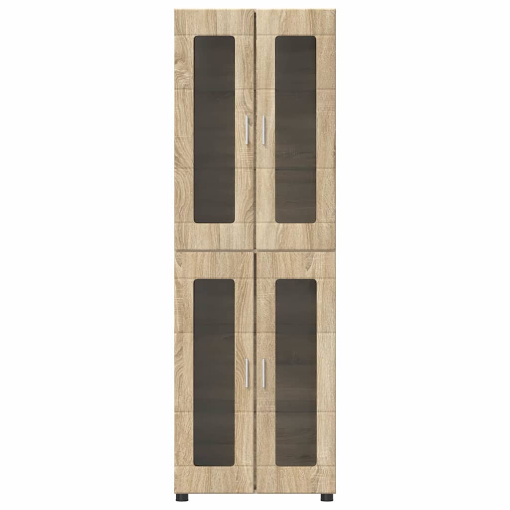 vidaXL Highboard FLORIN 60 x 35 x 182 cm Sonoma Oak Engineered Wood 6