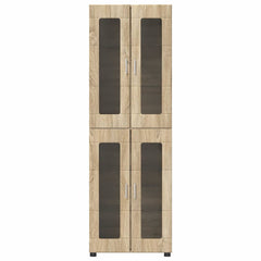 vidaXL Highboard FLORIN 60 x 35 x 182 cm Sonoma Oak Engineered Wood 6