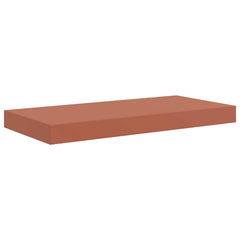vidaXL Wall Shelf 4 pcs Red 50 x 23.5 x 3.8 cm Engineered Wood 6