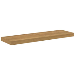 vidaXL Wall Shelf 4 pcs Brown 80 x 23.5 x 3.8 cm Engineered Wood 6