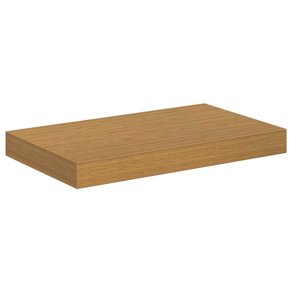 vidaXL Wall Shelf 4 pcs Beige 40 x 23.5 x 3.8 cm Engineered Wood 6