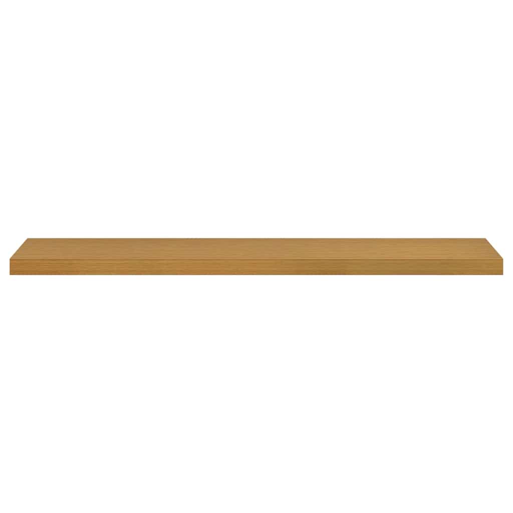 vidaXL Wall Shelf Wall-Mounted Beige 120 x 23.5 x 3.8 cm 6
