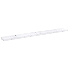vidaXL Wall Shelf 4 pcs White Marble 100 x 9 x 3 cm Engineered Wood 6