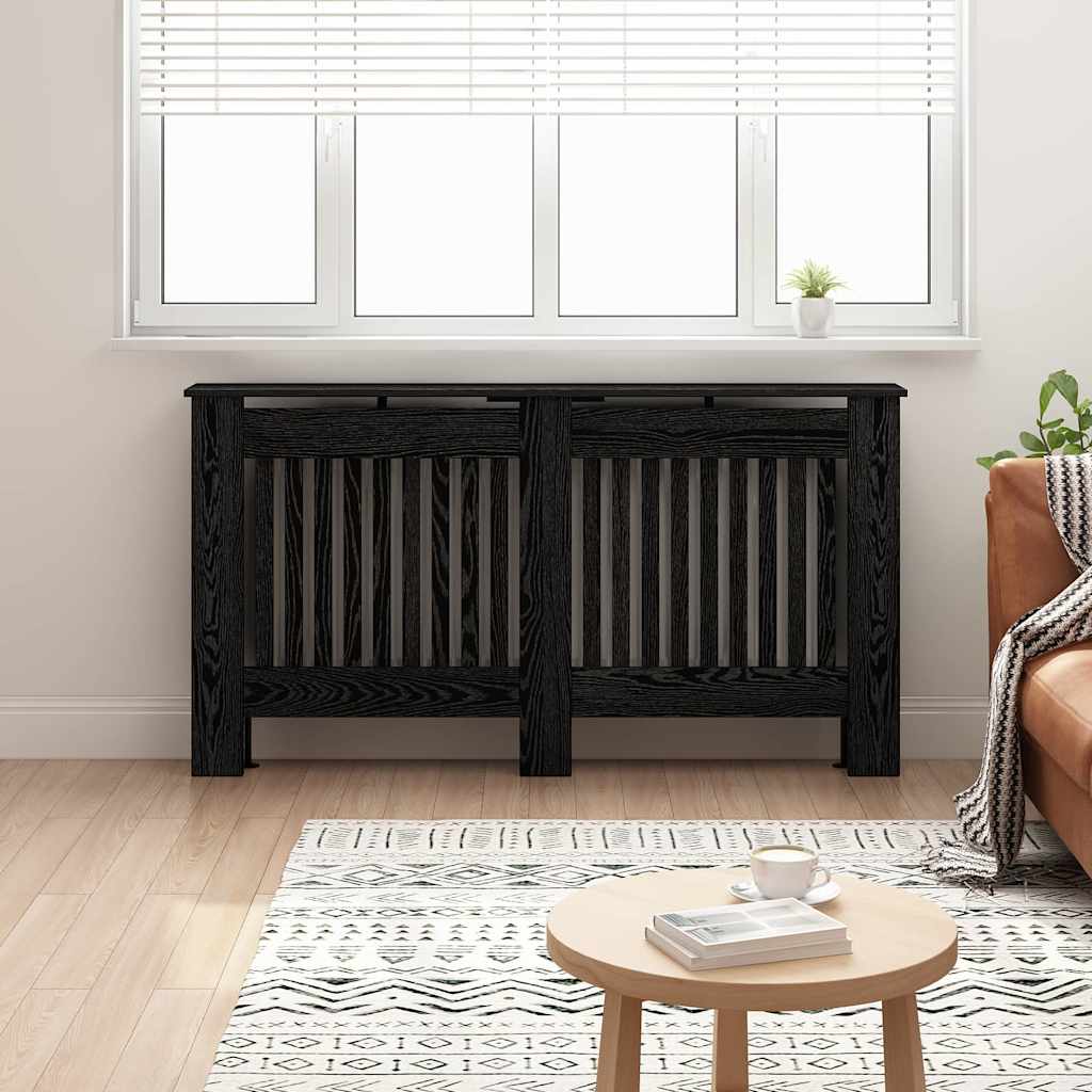 vidaXL Radiator Cover 152 x 19 x 81.5 cm Engineered Wood