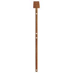 vidaXL Armrests 2 pcs Brown 59 x 6 x 61 cm Solid Acacia Wood 6
