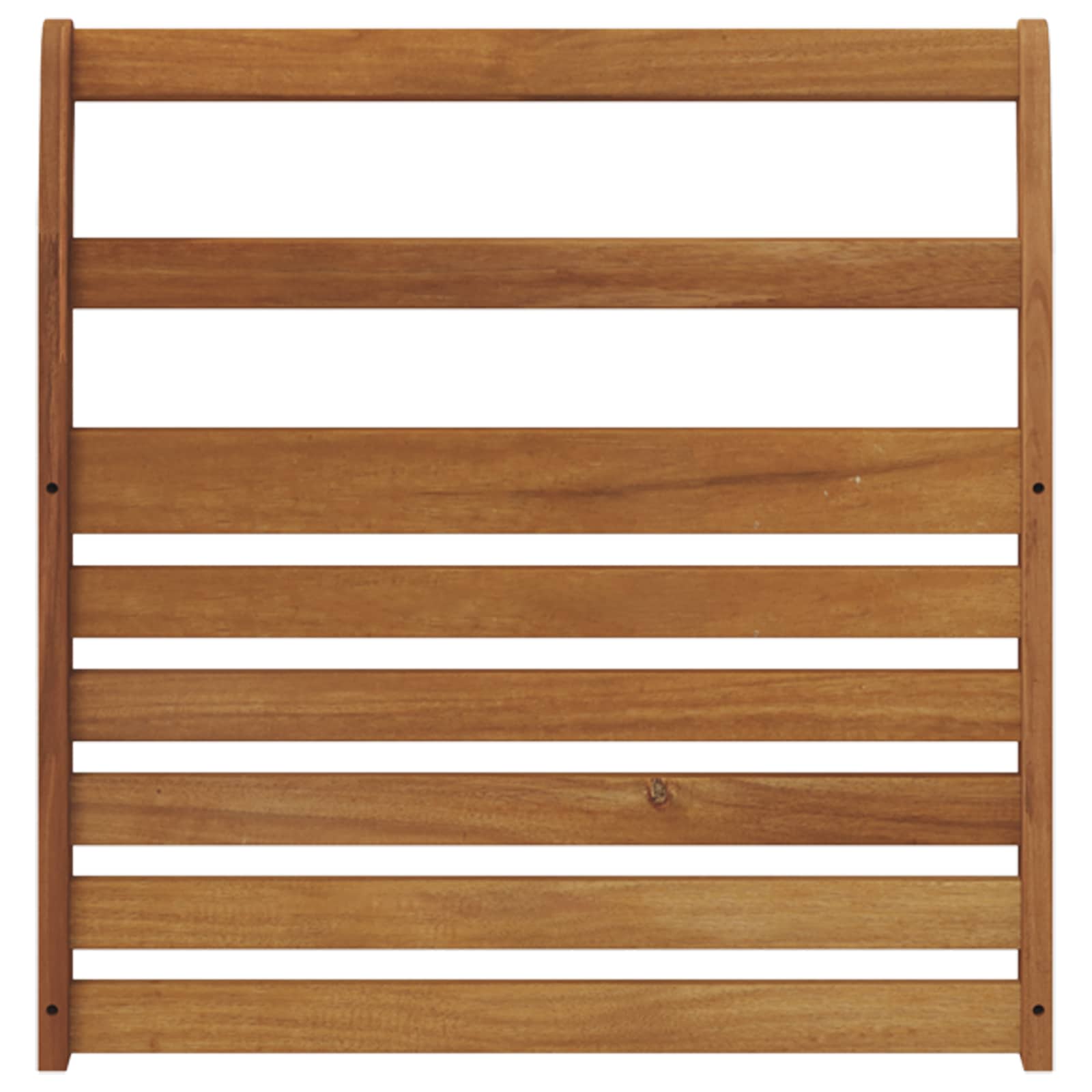 vidaXL Armrest 2 pcs Natural 58.5 x 8 x 60 cm Solid Acacia Wood 5