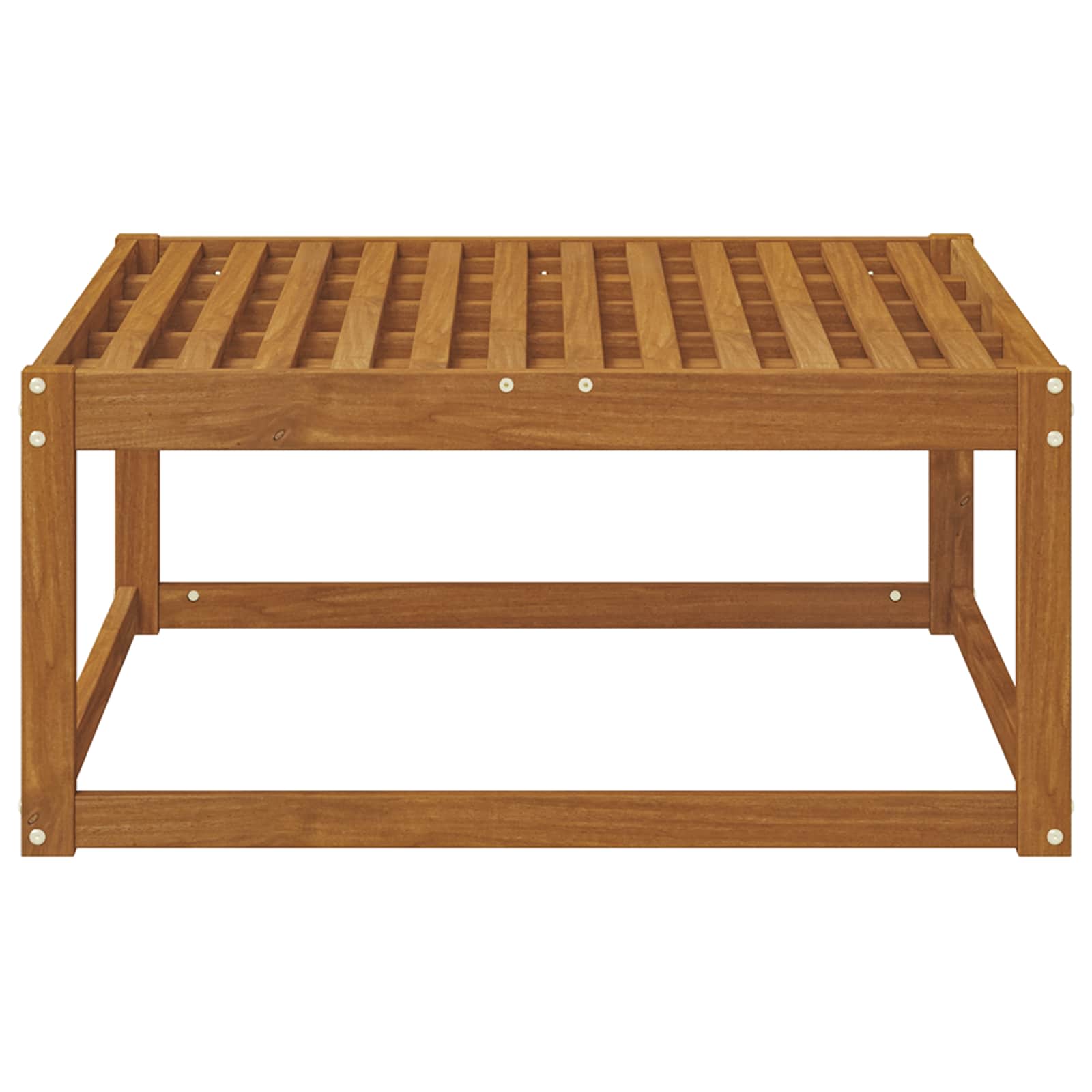 vidaXL Outdoor Footstool Natural 79 x 79 x 37 cm 3