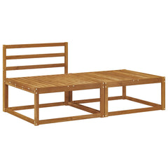 vidaXL Sectional Sofa Units 2 Piece Natural 2