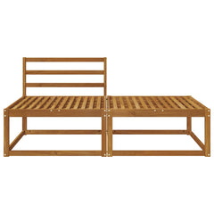Sectional Sofa Units with Cushion 2 Piece Natural Natural Middle +footstool
