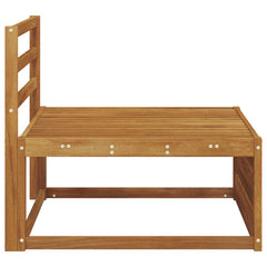 vidaXL Outdoor Middle Sofa Solid Acacia Wood Natural 79 x 83 x 73 cm 4