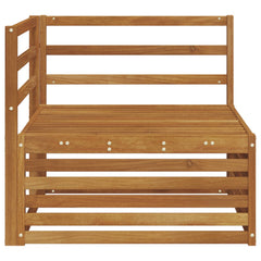 vidaXL Outdoor Corner sofa Solid Acacia Wood Natural 83 x 83 x 73 cm 4
