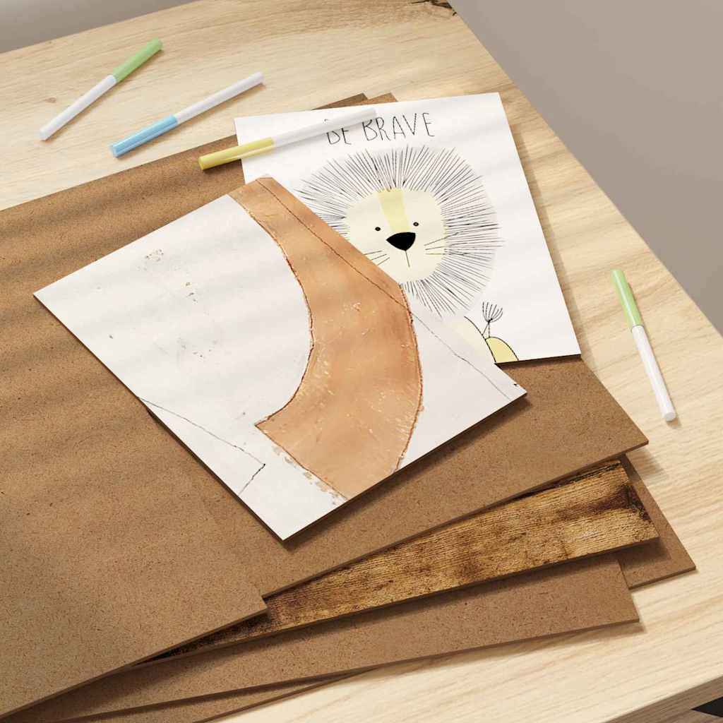 vidaXL Decor Panels 50 pcs Smoked Oak 30 x 42 x 0.27 cm 5