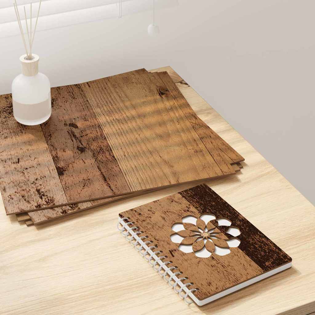Decor Panels 30 x 30 x 0.27 cm Old wood
