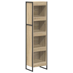 vidaXL Book Cabinet 40 x 30 x 155 cm Engineered Wood Sonoma 2