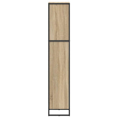 vidaXL Book Cabinet 40 x 30 x 155 cm Engineered Wood Sonoma 6