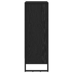 Book Cabinet 60 x 30 x 86.5 cm Engineered Wood Black oak