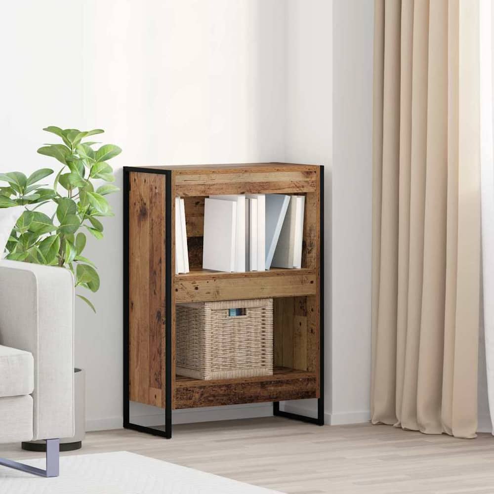 Book Cabinet 60 x 30 x 86.5 cm Engineered Wood Old wood