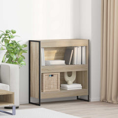 vidaXL Book Cabinet 80 x 30 x 86.5 cm Engineered Wood