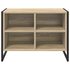 vidaXL Shoe Cabinet 60 x 35 x 44 cm Engineered Wood Sonoma 5