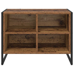 vidaXL Shoe Cabinet 60 x 35 x 44 cm Engineered Wood Old Wood 5