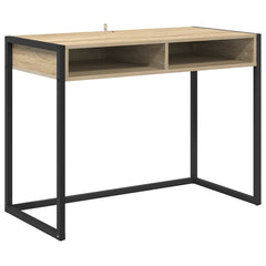 vidaXL Desk Sonoma Engineered Wood 100 x 50 x 75 cm 2