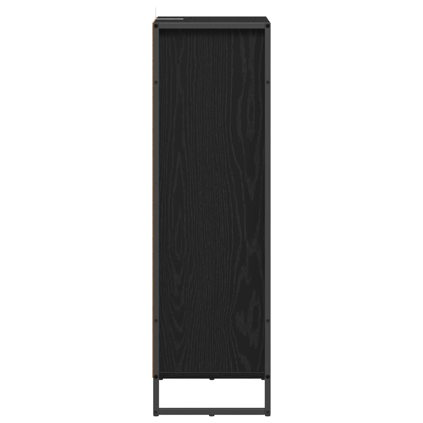 vidaXL Bathroom Cabinet Black Oak 40 x 30 x 100 cm Engineered Wood 6