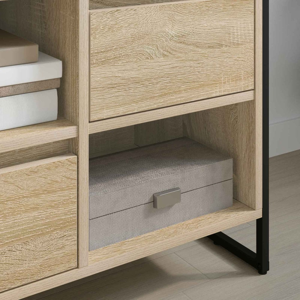 TV Cabinet 100 x 36 x 49.5 cm Engineered Wood Sonoma oak