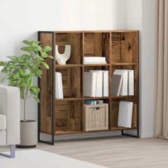 Book Cabinet 68 x 30 x 108 cm Engineered Wood Old wood 99.5 cm