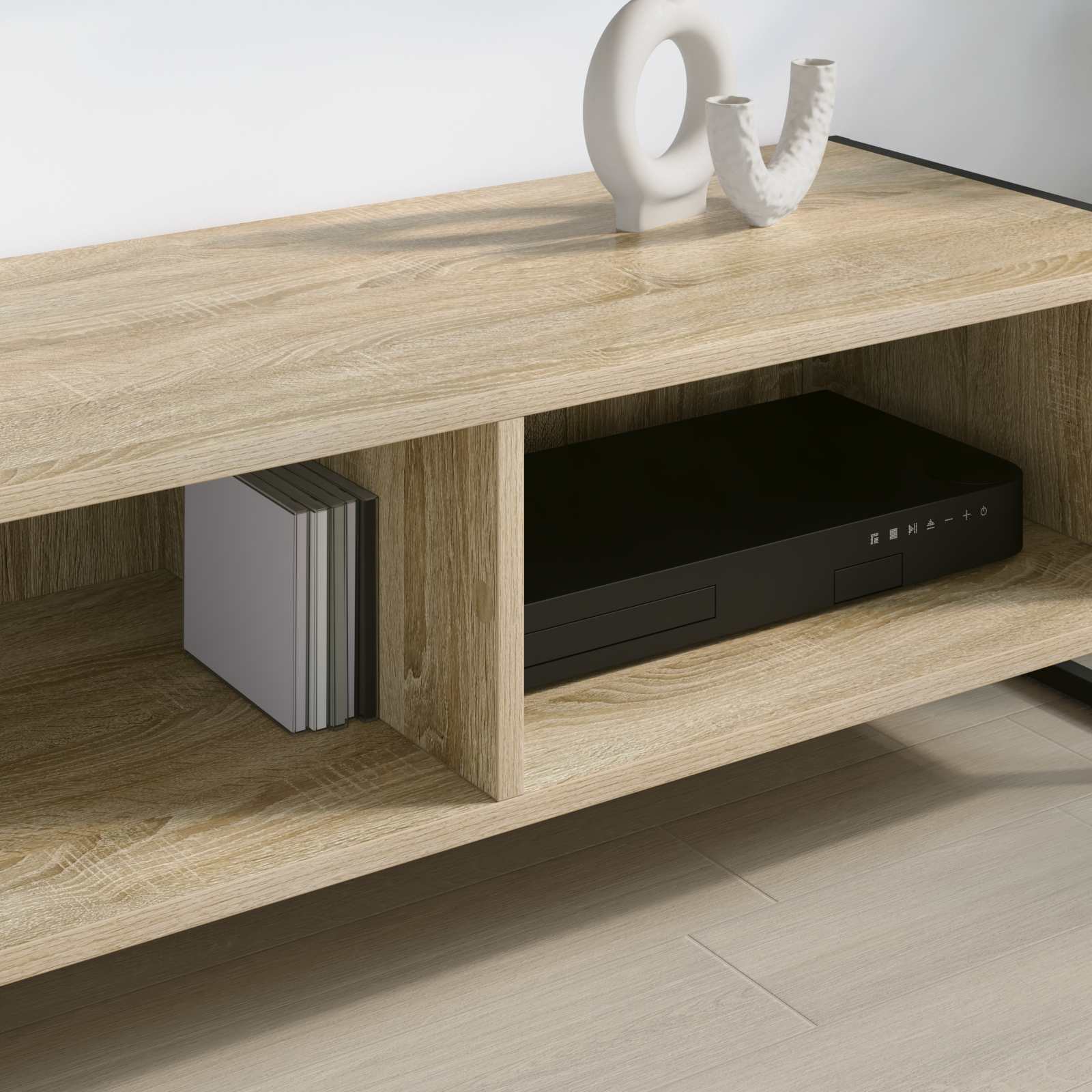 vidaXL TV Cabinet 100 x 36.5 x 30.5 cm Sonoma Engineered Wood 4