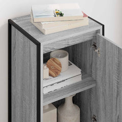 Sideboard 43 x 36 x 75.5 cm Engineered Wood Grey sonoma