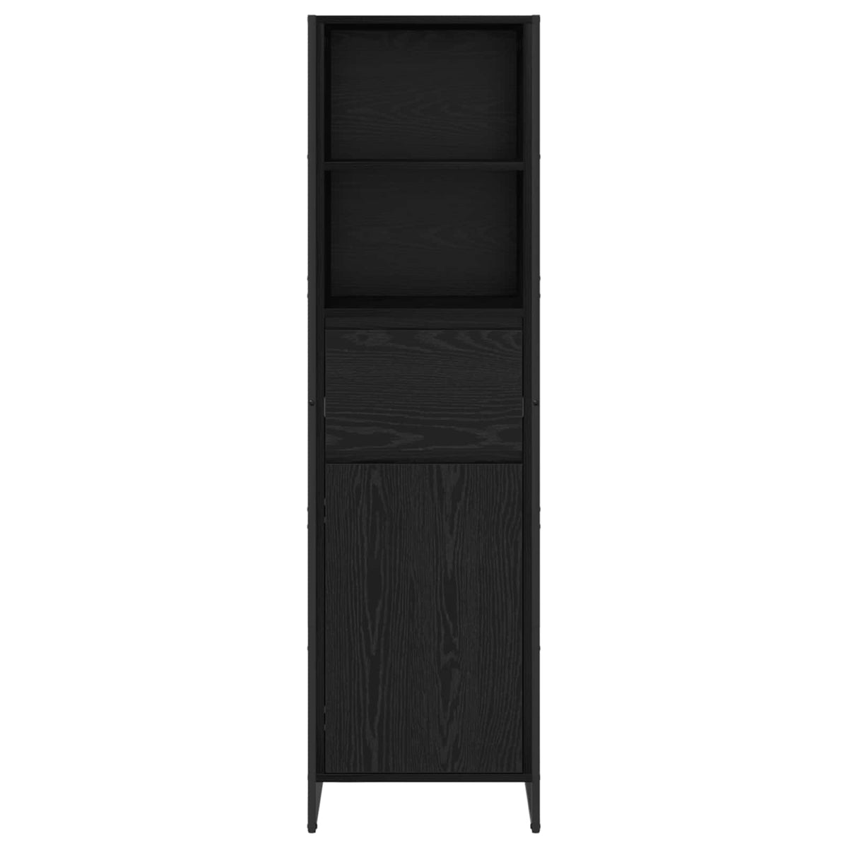 Book Cabinet 43 x 36 x 150.5 cm Engineered Wood Black oak