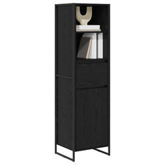 Book Cabinet 43 x 36 x 150.5 cm Engineered Wood Black oak