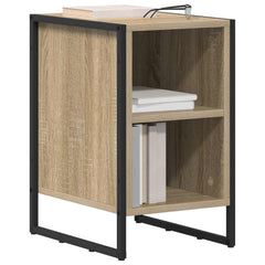 vidaXL Bedside Table Sonoma 39.5 x 30 x 50 cm Engineered Wood 3