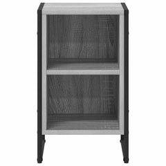 vidaXL Bedside Table 2 pcs Grey Sonoma 39.5 x 30 x 50 cm 6