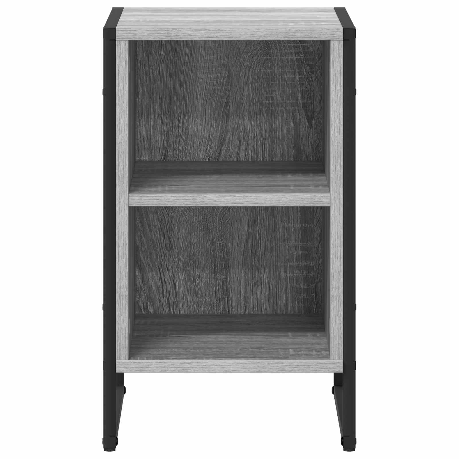 vidaXL Bedside Table 2 pcs Grey Sonoma 39.5 x 30 x 50 cm 6