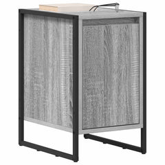 vidaXL Bedside Table Grey Sonoma 39.5 x 30 x 50 cm Engineered Wood 3