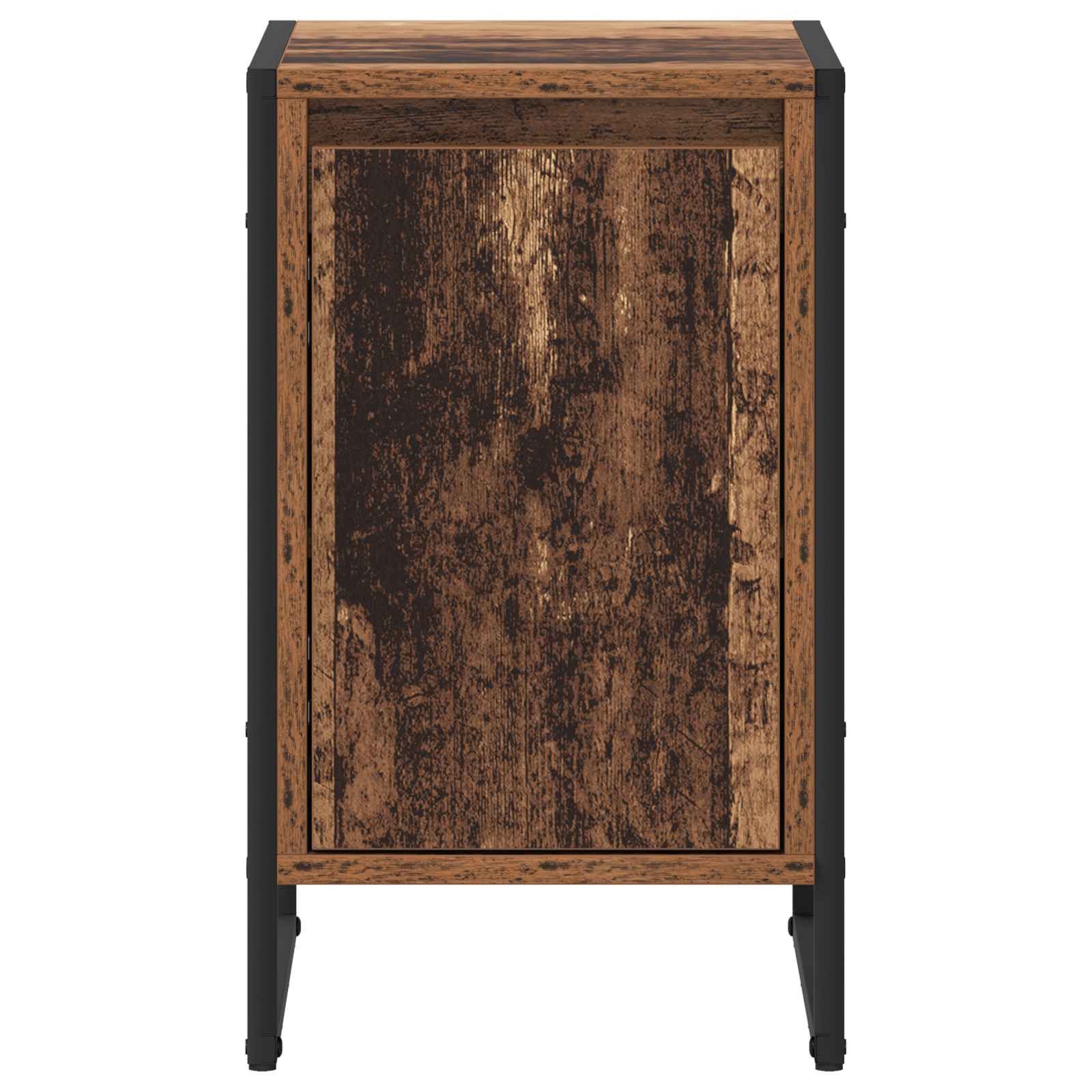 vidaXL Bedside Table Old Wood 39.5 x 30 x 50 cm Engineered Wood 6