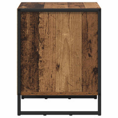 vidaXL Bedside Table Old Wood 50 x 39.5 x 50 cm Engineered Wood 6