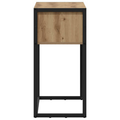 vidaXL End Table Artisian Oak 100 x 36 x 75 cm Engineered Wood 6