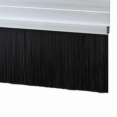 vidaXL Self-adhesive Door Brush Seals 12 pcs 100 cm Aluminium Alloy 6