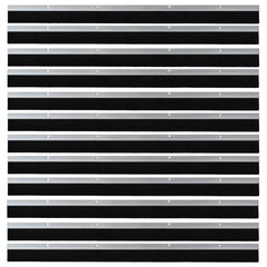 vidaXL Screw-on Door Brush Seals 12 pcs Silver 100 cm Aluminium Alloy 5