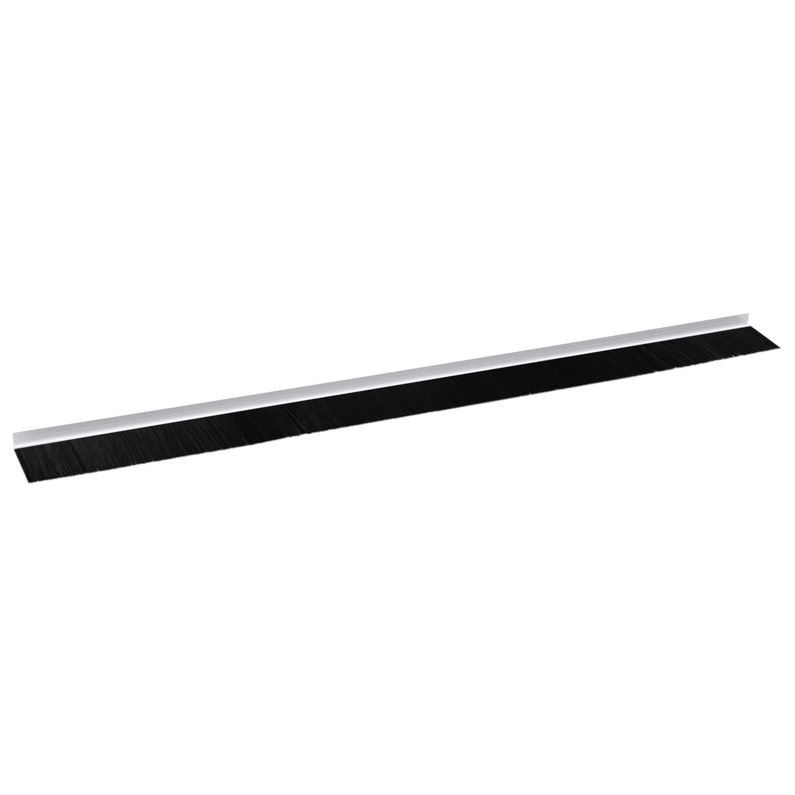 vidaXL Self-adhesive Door Brush Seals 12 pcs 100 cm Aluminium Alloy 5