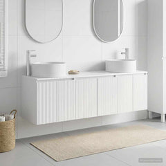 Bathroom Cabinet Set 3 pcs 161.5 x 44.5 x 80 cm High gloss white