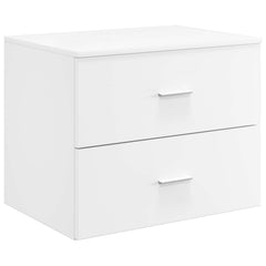 Bathroom Cabinet Set 3 pcs 161.5 x 44.5 x 80 cm White