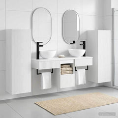 Bathroom Cabinet Set 5 pcs 33 x 34.5 x 100 cm White