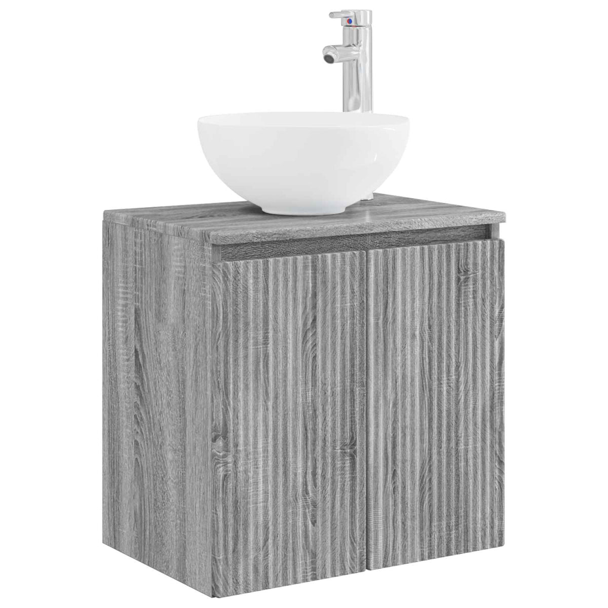 Bathroom Cabinet Grey sonoma