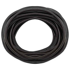 vidaXL Leather Cord 1 Dark Brown Ø4 mm x 50 m Leather 3
