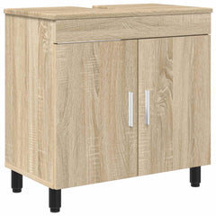 vidaXL Bathroom Vanity Unit Sonoma Oak 60 x 35 x 60 cm Engineered Wood 2